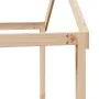 Cama litera con techo madera maciza de pino 90x190 cm de , Camas y somieres - Ref: Foro24-3282127, Precio: 239,07 €, Descuent...