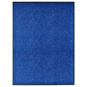 Felpudo lavable azul 90x120 cm de vidaXL, Felpudos - Ref: Foro24-323442, Precio: 58,09 €, Descuento: %