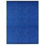 Felpudo lavable azul 90x120 cm de vidaXL, Felpudos - Ref: Foro24-323442, Precio: 58,09 €, Descuento: %