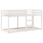 Bunk bed with solid white pine wood roof 90x190 cm by , Beds and slatted bases - Ref: Foro24-3282048, Price: 233,00 €, Discou...