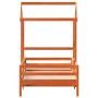 Estructura cama con techo madera maciza pino marrón 90x190 cm de , Camas y somieres - Ref: Foro24-3282167, Precio: 191,74 €, ...