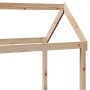 Sofá cama con techo madera maciza de pino 90x200 cm de , Camas y somieres - Ref: Foro24-3282202, Precio: 166,81 €, Descuento: %