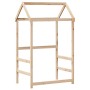 Sofá cama con techo madera maciza de pino 90x200 cm de , Camas y somieres - Ref: Foro24-3282190, Precio: 162,27 €, Descuento: %
