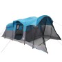 Tienda de campaña familiar túnel 8 personas impermeable azul de , Tiendas de campaña - Ref: Foro24-94786, Precio: 203,53 €, D...