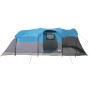 Tienda de campaña familiar túnel 8 personas impermeable azul de , Tiendas de campaña - Ref: Foro24-94786, Precio: 203,53 €, D...