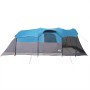 Tienda de campaña familiar túnel 8 personas impermeable azul de , Tiendas de campaña - Ref: Foro24-94786, Precio: 203,53 €, D...