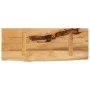 Solid mango wood natural edge table top 80x30x2.5 cm by , Table tops - Ref: Foro24-370334, Price: 41,10 €, Discount: %