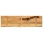 Solid mango wood natural edge table top 100x40x2.5 cm by , Table tops - Ref: Foro24-370348, Price: 74,16 €, Discount: %