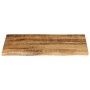 Tablero de mesa borde natural madera maciza mango 90x60x3,8 cm de , Tableros para mesas - Ref: Foro24-370405, Precio: 86,91 €...