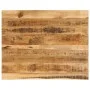 Solid mango wood natural edge table top 90x80x3.8 cm by , Table tops - Ref: Foro24-370411, Price: 116,43 €, Discount: %
