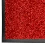Felpudo lavable rojo 60x180 cm de vidaXL, Felpudos - Ref: Foro24-323423, Precio: 52,82 €, Descuento: %