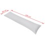 Almohada corporal para dormir de lado 40x145 cm gris de , Almohadas - Ref: Foro24-132971, Precio: 35,84 €, Descuento: %