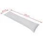 Almohada corporal para dormir de lado 40x145 cm gris de , Almohadas - Ref: Foro24-132971, Precio: 38,47 €, Descuento: %