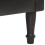 Sillón de cuero auténtico negro de , Sillones - Ref: Foro24-286590, Precio: 287,54 €, Descuento: %