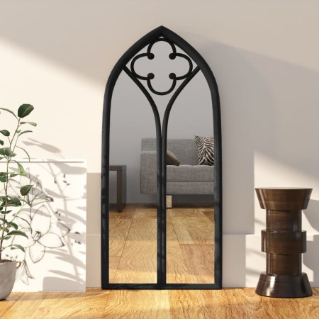 Espejo de hierro negro para uso interior 70x30 cm de , Espejos - Ref: Foro24-3093522, Precio: 88,66 €, Descuento: %