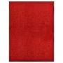 Felpudo lavable rojo 90x120 cm de vidaXL, Felpudos - Ref: Foro24-323424, Precio: 62,62 €, Descuento: %