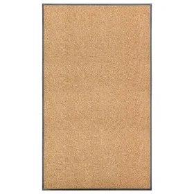 Felpudo lavable crema 90x150 cm de vidaXL, Felpudos - Ref: Foro24-323467, Precio: 64,14 €, Descuento: %