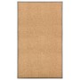 Felpudo lavable crema 90x150 cm de vidaXL, Felpudos - Ref: Foro24-323467, Precio: 68,28 €, Descuento: %