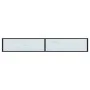 Tempered glass white marble console table 220x35x75.5 cm by , Side tables - Ref: Foro24-331692, Price: 106,72 €, Discount: %