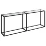 Klare Konsole aus gehärtetem Glas 200x35x75,5 cm von , Seitentische - Ref: Foro24-331686, Preis: 99,28 €, Rabatt: %