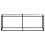 Mesa consola vidrio templado transparente 220x35x75,5 cm de , Mesas auxiliares - Ref: Foro24-331690, Precio: 104,33 €, Descue...