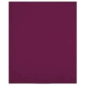 Sábana bajera jersey algodón burdeos 180x200 cm de , Sábanas - Ref: Foro24-136258, Precio: 21,96 €, Descuento: %
