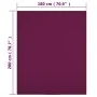 Sábana bajera jersey algodón burdeos 180x200 cm de , Sábanas - Ref: Foro24-136258, Precio: 21,96 €, Descuento: %