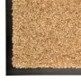 Felpudo lavable crema 90x150 cm de vidaXL, Felpudos - Ref: Foro24-323467, Precio: 64,14 €, Descuento: %