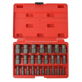 Juego de extractores de tornillos de acero 10 piezas de , Herramientas de mano - Ref: Foro24-210381, Precio: 44,25 €, Descuen...
