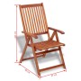 Set de comedor de jardín 7 piezas madera maciza de acacia de , Conjuntos de jardín - Ref: Foro24-41815, Precio: 575,39 €, Des...