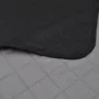 Colcha acolchada a doble cara negro gris 220x240 cm de , Colchas y edredones - Ref: Foro24-130884, Precio: 22,72 €, Descuento: %
