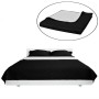 Colcha acolchada a doble cara negro blanco 170x210 cm de , Colchas y edredones - Ref: Foro24-130886, Precio: 17,00 €, Descuen...