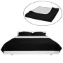 Colcha acolchada a doble cara negro blanco 170x210 cm de , Colchas y edredones - Ref: Foro24-130886, Precio: 15,86 €, Descuen...