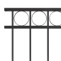 Panel de valla de acero 1,7x0,8 m negro de , Paneles de vallas - Ref: Foro24-146316, Precio: 67,17 €, Descuento: %