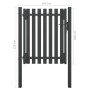 Puerta de valla del jardín de acero gris antracita 1x1,5 cm de , Puertas de jardín - Ref: Foro24-146328, Precio: 203,97 €, De...