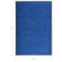 Felpudo lavable azul 60x90 cm de vidaXL, Felpudos - Ref: Foro24-323440, Precio: 36,26 €, Descuento: %