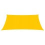 Toldo de vela amarillo HDPE 160 g/m² 3x3 m de , Sombrillas - Ref: Foro24-311549, Precio: 28,63 €, Descuento: %