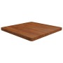 Tablero de mesa cuadrada madera roble marrón oscuro 70x70x4 cm de , Tableros para mesas - Ref: Foro24-343077, Precio: 145,73 ...