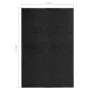 Felpudo lavable negro 120x180 cm de vidaXL, Felpudos - Ref: Foro24-323414, Precio: 83,60 €, Descuento: %