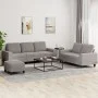 3-piece sofa set in gray taupe fabric by , Sofas - Ref: Foro24-3201913, Price: 570,61 €, Discount: %