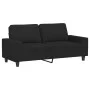 3-piece black fabric sofa set by , Sofas - Ref: Foro24-3201894, Price: 472,49 €, Discount: %