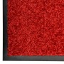Felpudo lavable rojo 90x150 cm de vidaXL, Felpudos - Ref: Foro24-323425, Precio: 68,28 €, Descuento: %