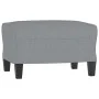 Juego de sofás con cojines 3 piezas tela gris claro de , Sofás - Ref: Foro24-3201842, Precio: 507,81 €, Descuento: %