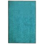 Felpudo lavable azul cian 120x180 cm de vidaXL, Felpudos - Ref: Foro24-323462, Precio: 84,25 €, Descuento: %