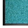 Felpudo lavable azul cian 120x180 cm de vidaXL, Felpudos - Ref: Foro24-323462, Precio: 84,25 €, Descuento: %