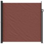 Toldo lateral retráctil marrón 200x600 cm de , Sombrillas - Ref: Foro24-4004554, Precio: 147,63 €, Descuento: %
