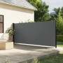 Toldo lateral retráctil gris antracita 180x500 cm de , Sombrillas - Ref: Foro24-4004458, Precio: 125,97 €, Descuento: %