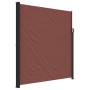 Toldo lateral retráctil marrón 220x500 cm de , Sombrillas - Ref: Foro24-4004479, Precio: 143,08 €, Descuento: %