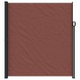 Toldo lateral retráctil marrón 220x500 cm de , Sombrillas - Ref: Foro24-4004479, Precio: 143,08 €, Descuento: %