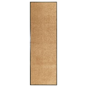 Felpudo lavable crema 60x180 cm de vidaXL, Felpudos - Ref: Foro24-323465, Precio: 53,89 €, Descuento: %